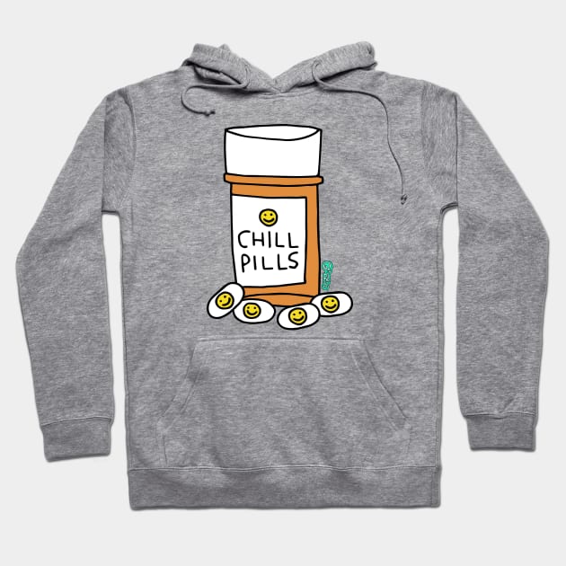 chill pills Hoodie by GRIPLESS